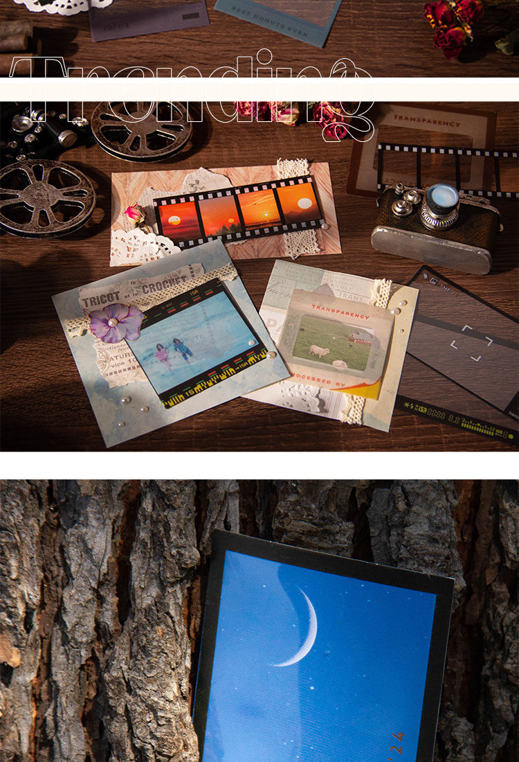 5Life Film Camera Retro Large Photo Frame PET Paper Pack3