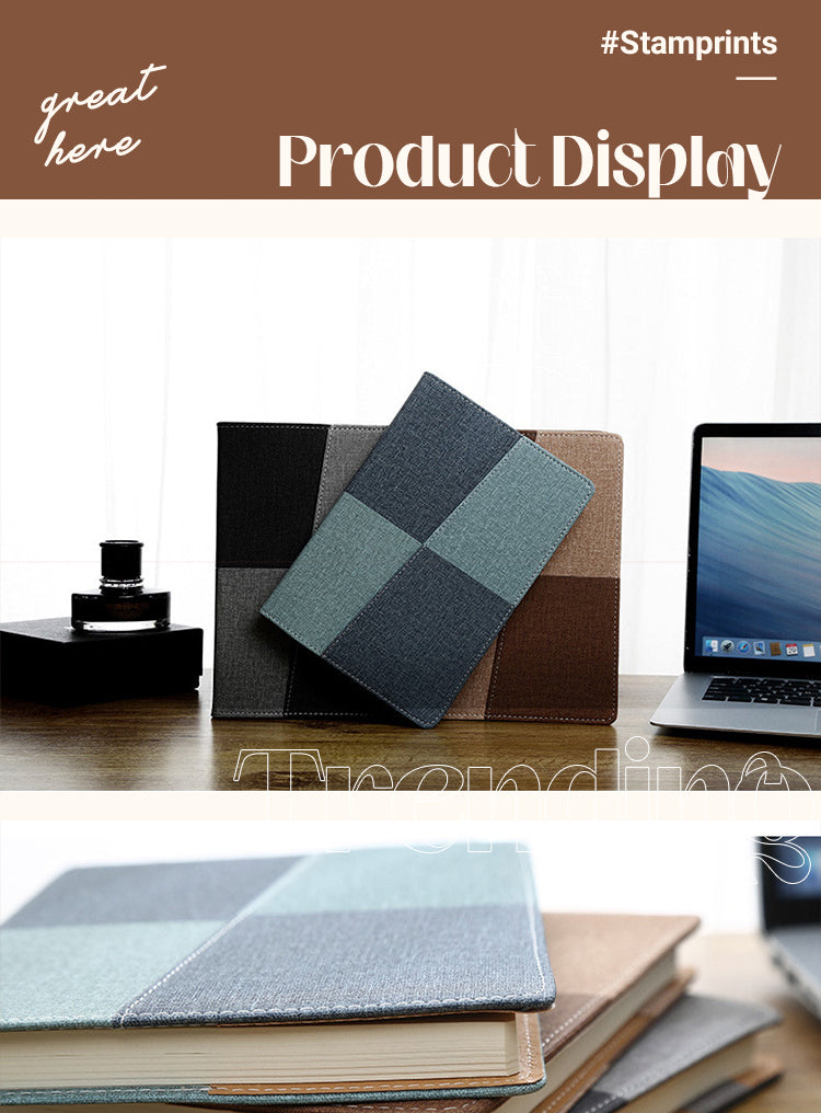 5Product Display of Business Cotton & Linen Cover A5 Notebook1