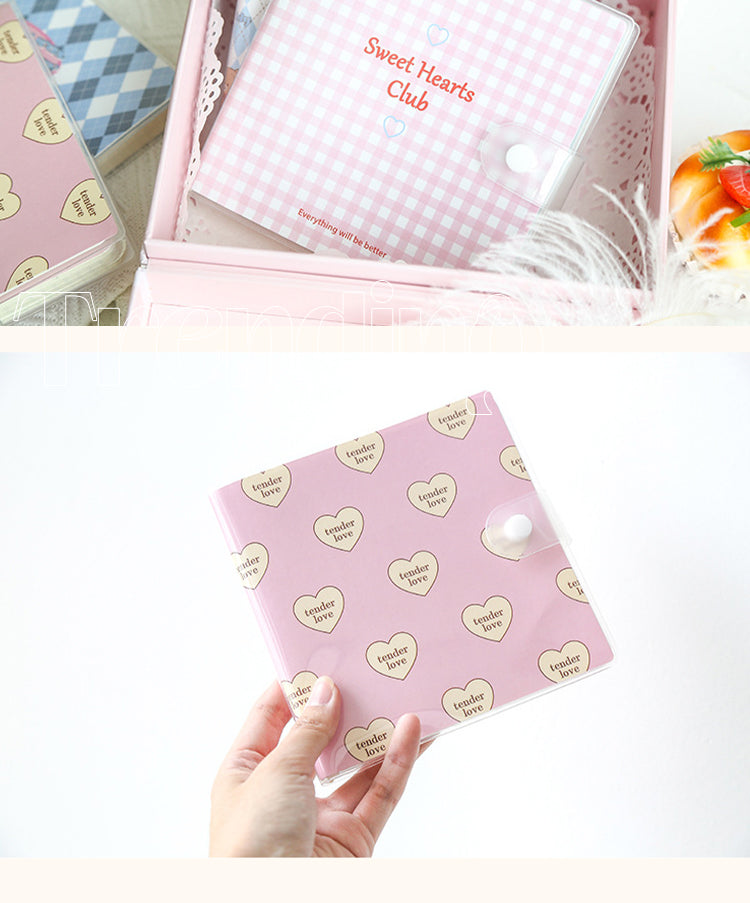 5Product Display of Cream Square Series Cute Diary2
