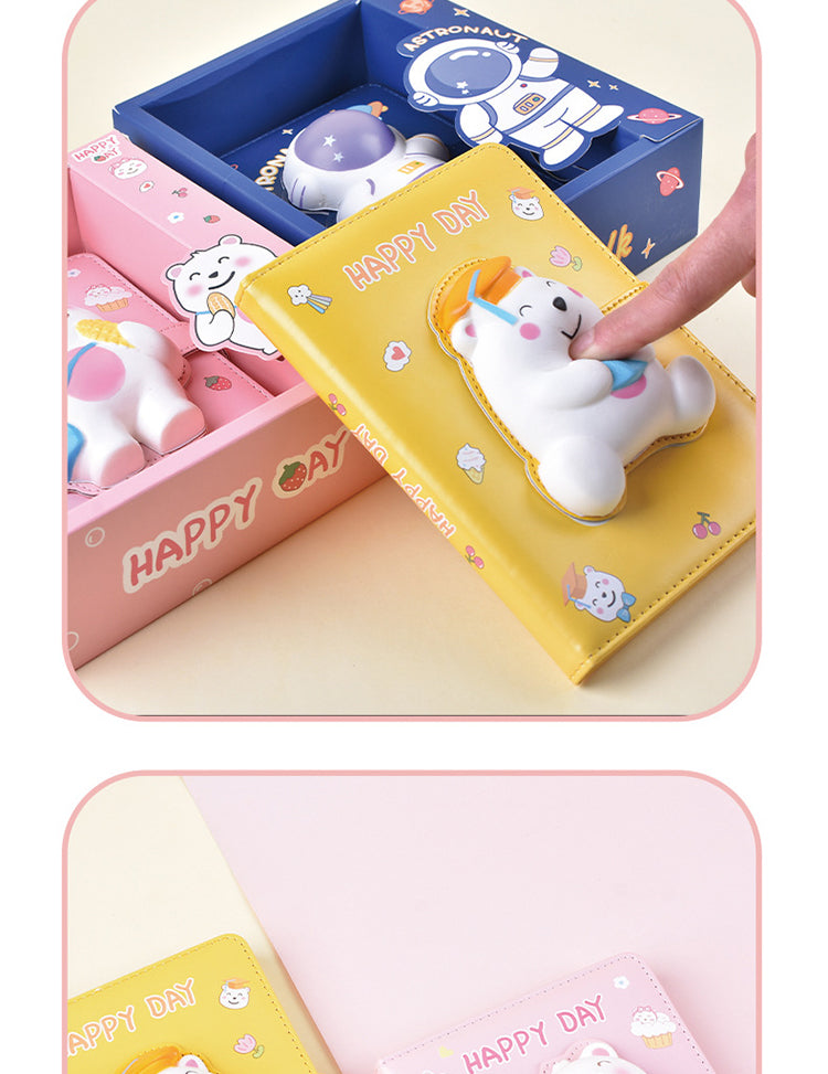 5Product Display of Cute Cartoon Decompression Journal Notebook2