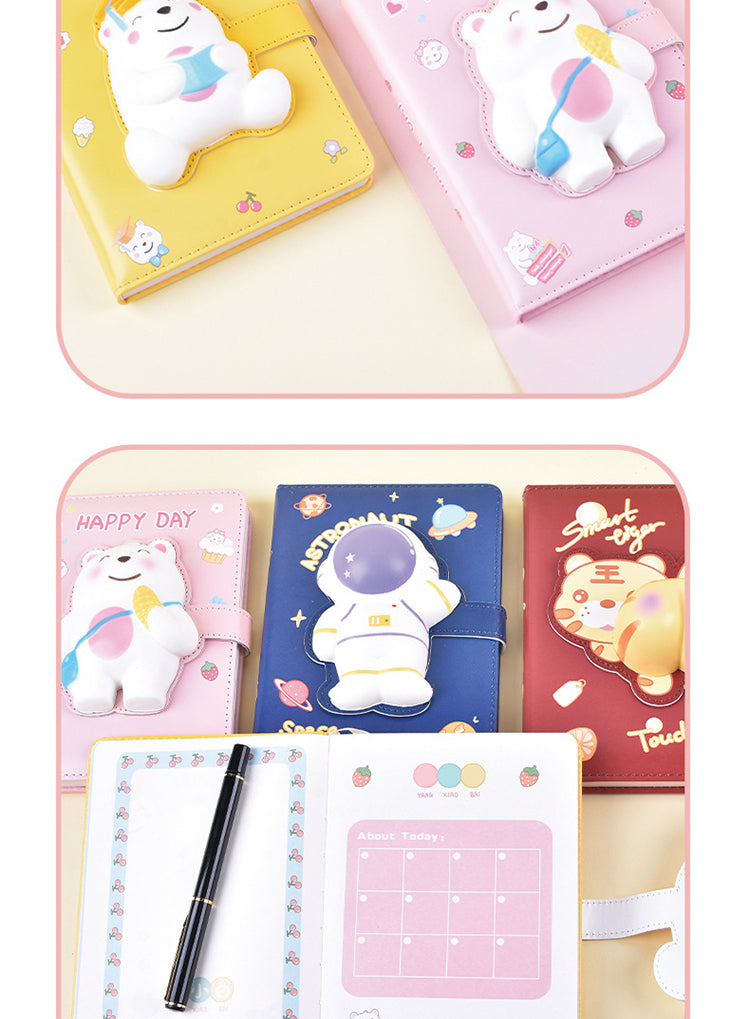 5Product Display of Cute Cartoon Decompression Journal Notebook3