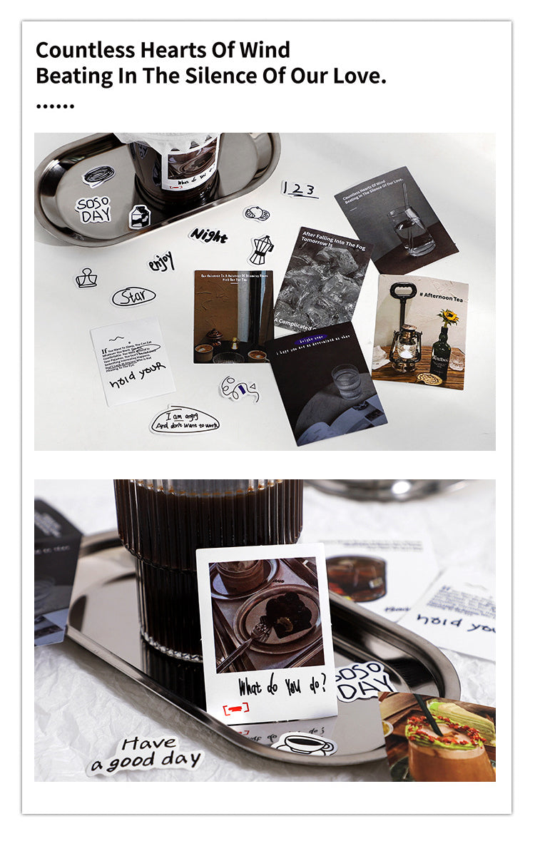 5Product Display of Modern Corner Cafe Adhesive Sticker Pack5