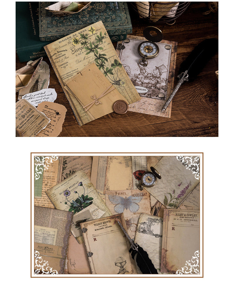 5Product Display of Old Times Vintage Art Scrapbook Notebook5