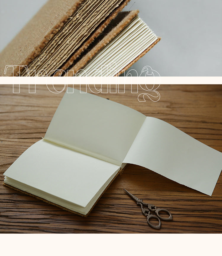 5Product Display of Simple Basic Linen Cover Blank Page Journal3