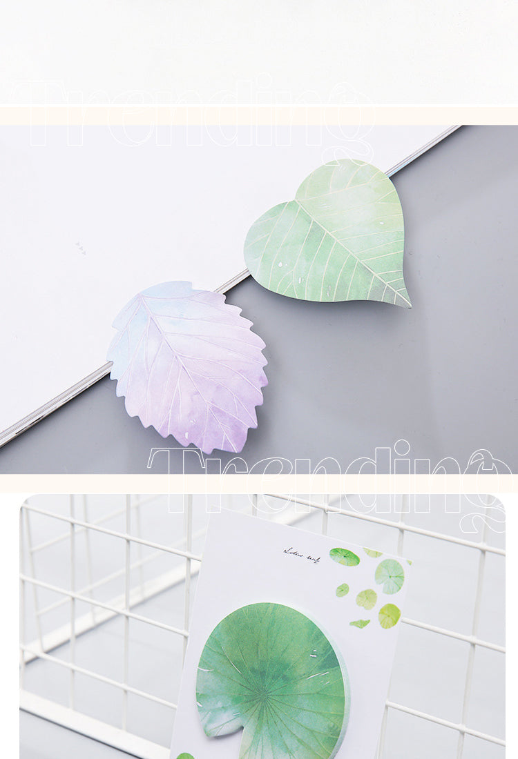 5Refreshing Leaves Plant Sticky Note Pad2