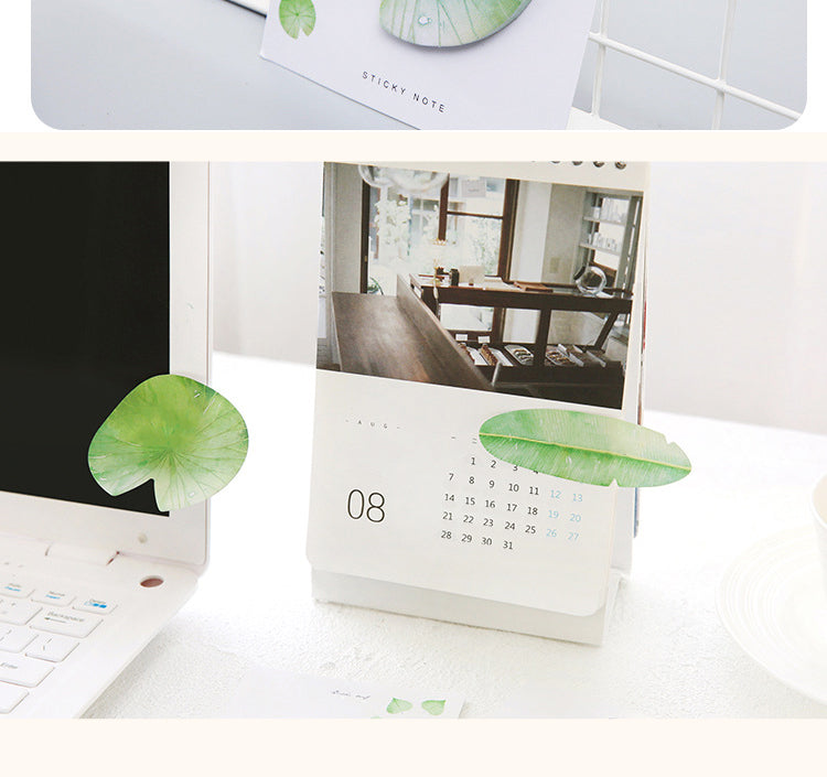 5Refreshing Leaves Plant Sticky Note Pad3