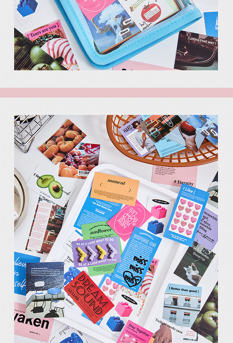 5Travel Magazine Style Self-Adhesive Sticker Pack5