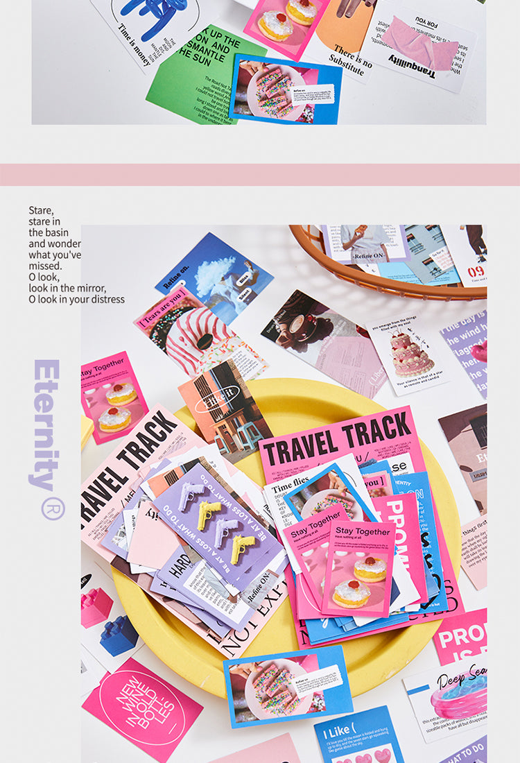 5Travel Magazine Style Self-Adhesive Sticker Pack6