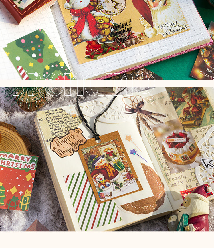 Christmas Mini Book for Scrapbooking and Journaling – ViVi Stationery