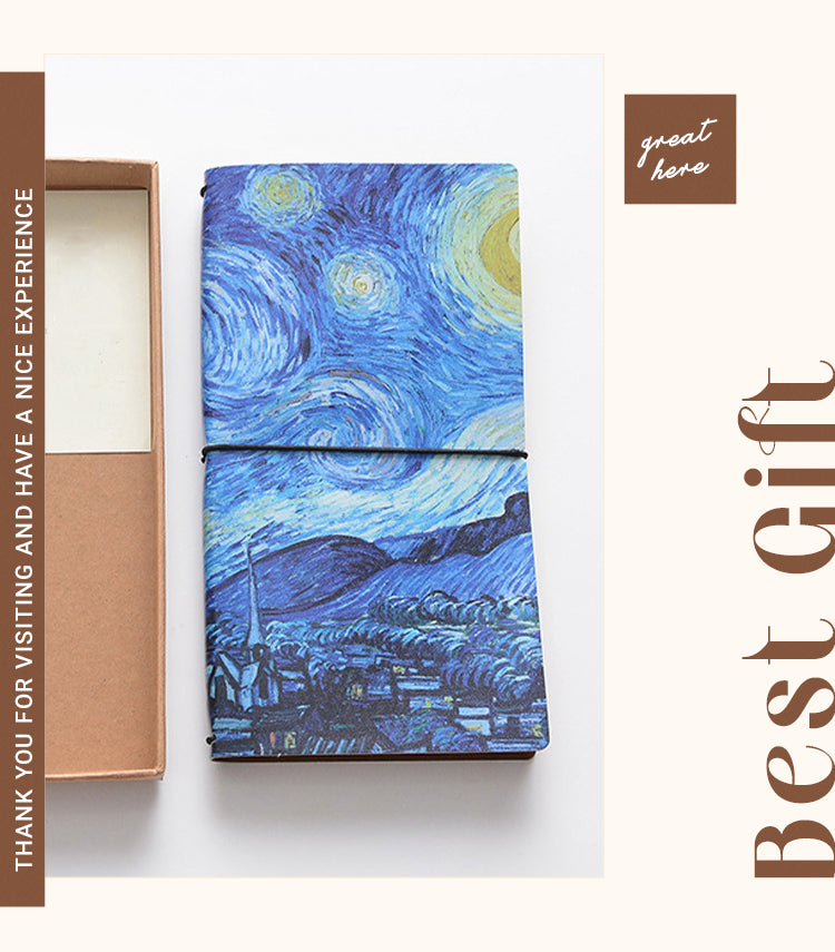 6Van Gogh Classic Elastic Strap Notebook1