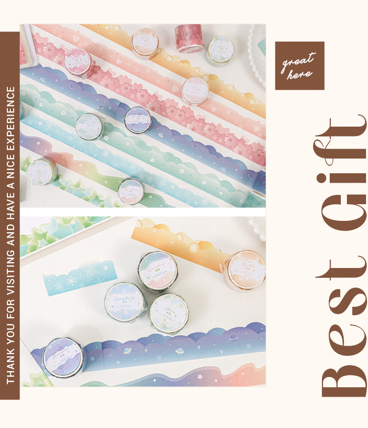 Product Display of Cute Natural Views Washi Tape