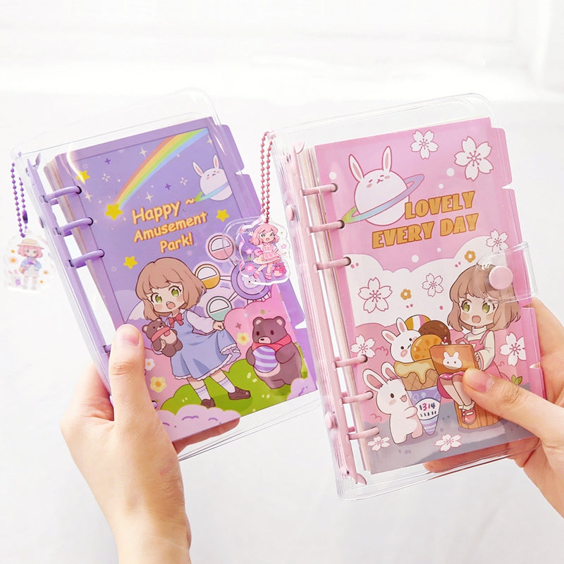 Book Journal Notepad Pink Kawaii Stationary Notebooks For Kids