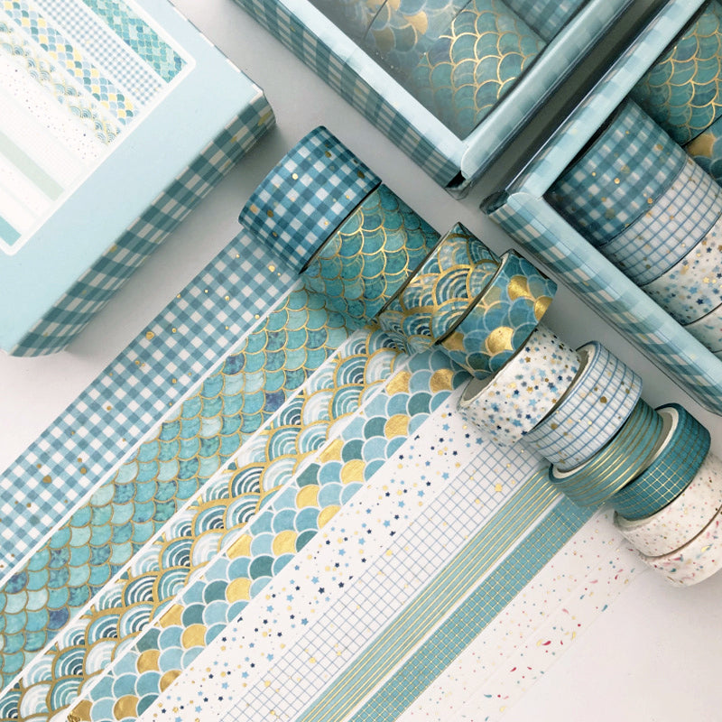 Tape - Color Foil Stamping Extra Fine Washi Tape Set