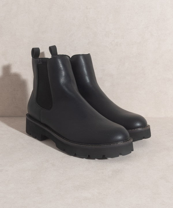 oasis chunky chelsea boots