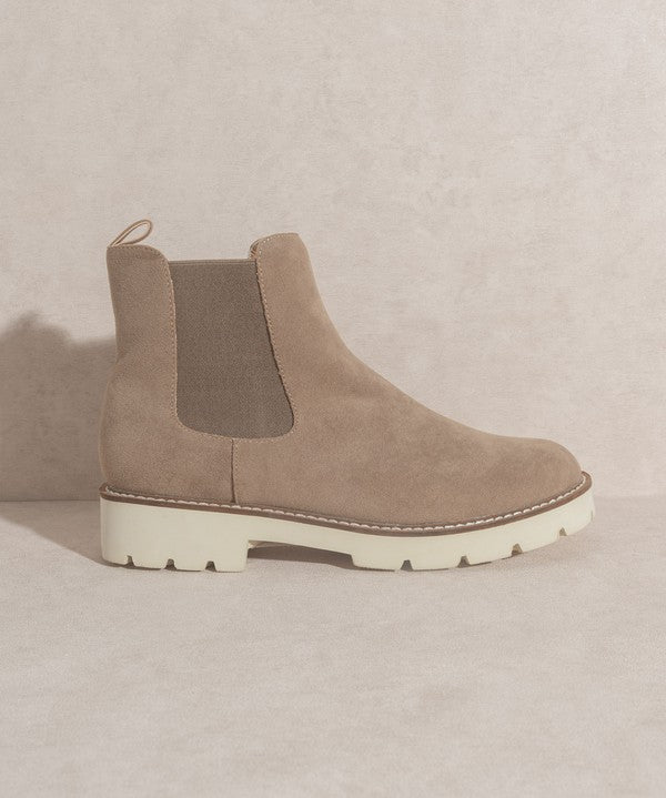 oasis chunky chelsea boots