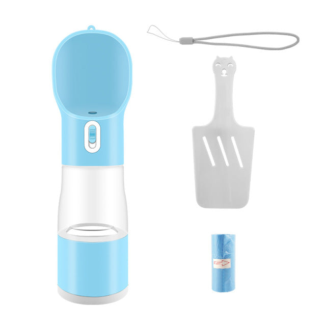 Portable Two Zone Water Bottle & Feeder