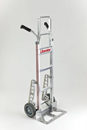 B & P Manufacturing Double Grip W/ 8″ Balloon Cushion Wheels, Stairclimber And 52″ Ext.  Item# B1-A11-CA2-830-E1L-HIU60 - Caster Central