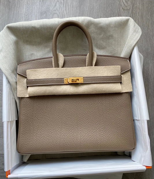 Hermes Birkin 25 Togo Gris Etain – STYLISHTOP