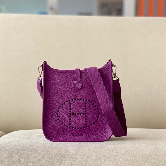 Hermès Mini Kelly Purple anemone chèvre - ASL1902