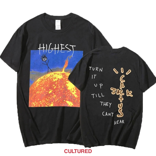 LOOK MOM I CAN FLY Cactus Jack Travis Scott T-shirt OUT0915