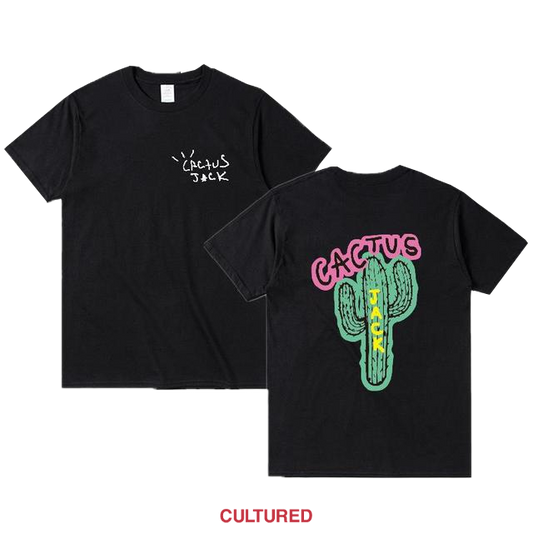 LOOK MOM I CAN FLY Cactus Jack Travis Scott T-shirt OUT0915