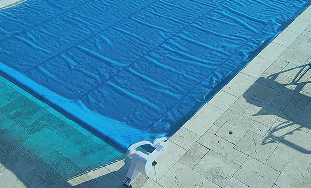 20 Feet Pool Reel Set Cover Waterproof UV Resistant Swimming Inground Poo/  H9 L0