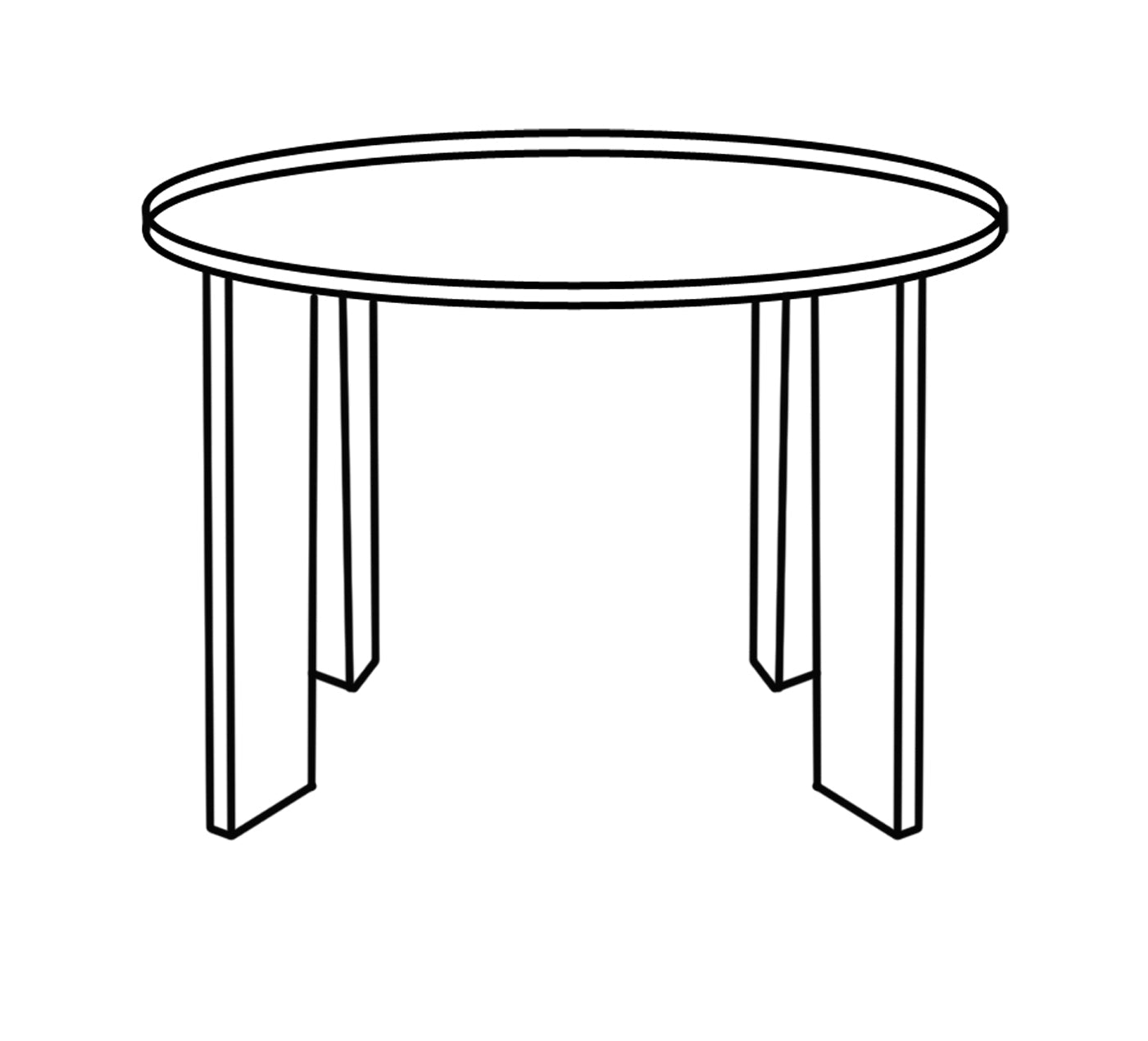 Round Table Illustration