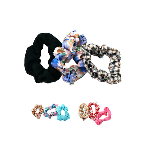 CHUNLUNG/ CHL-STORE Cute Knitted Plush Hair Ring - Playful Hair Accessories for Girls Coffee Antlers