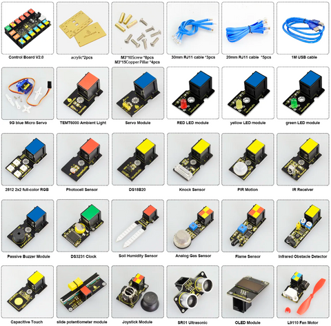 easy plug kit for Arduino