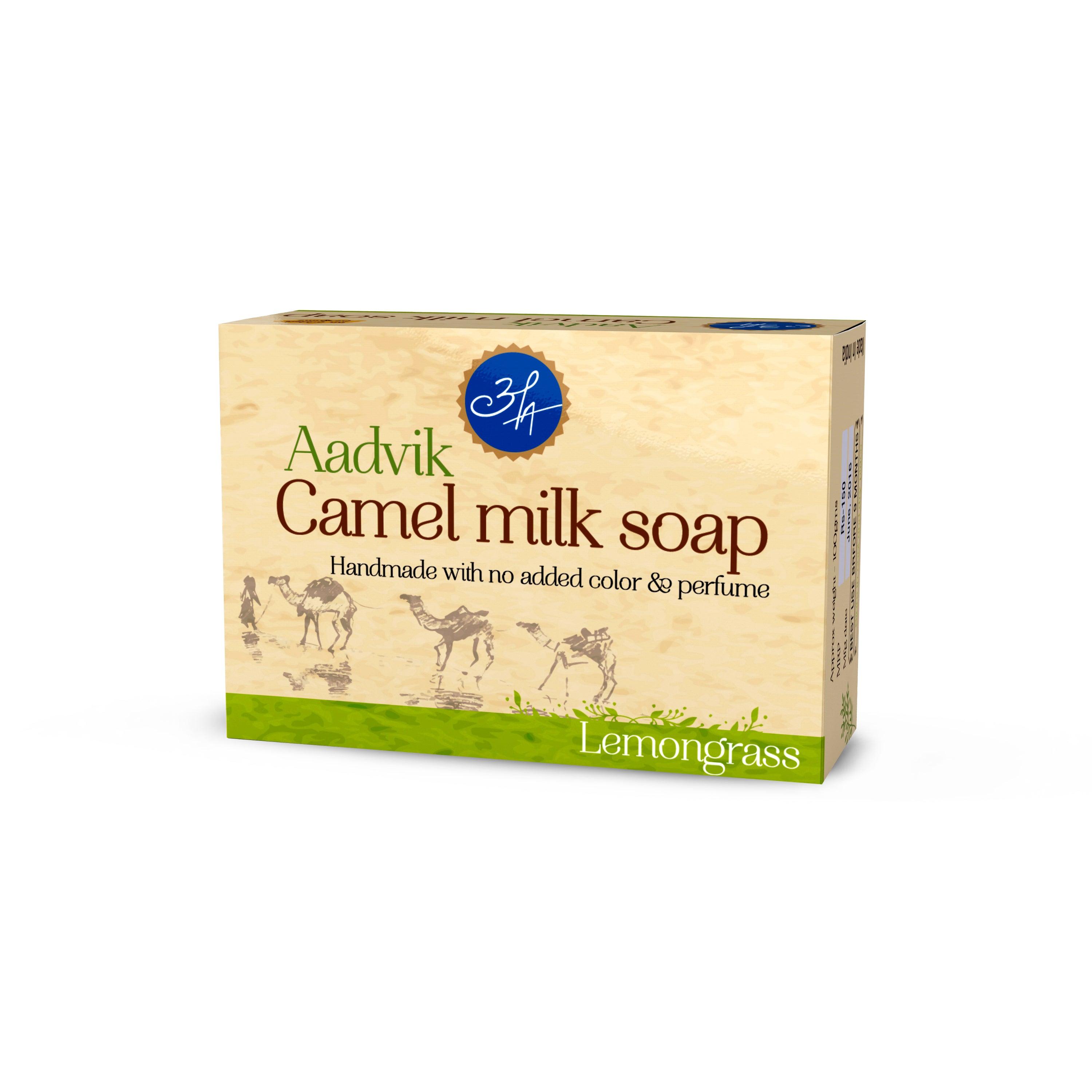 Camel Milk Soap । With Lemongrass Essential Oil | 100gm