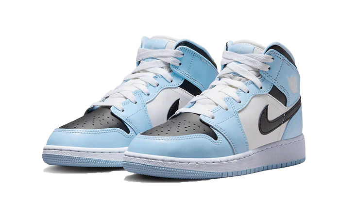 Air Jordan 1 Mid Ice Blue (GS) – Prism Hype