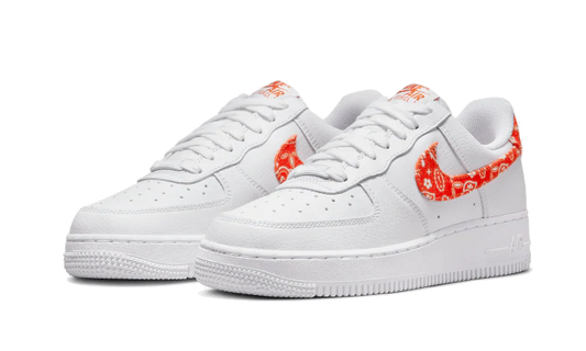 Nike Air Force 1 Low '07 Essential White Worn Blue Paisley