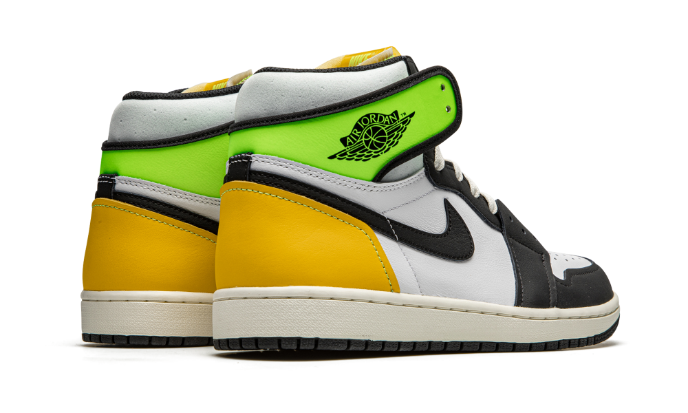 jordan 1 white black volt university gold