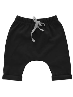 Midnight Cotton Baby Joggers - The Hive