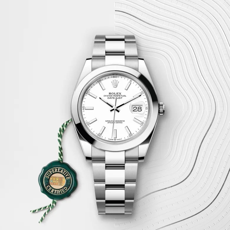Rolex 
Datejust 41
Oyster, 41 mm, Oystersteel
M126300-0005