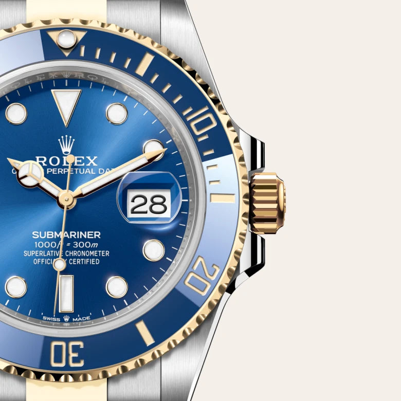 Rolex 
Submariner Date
Oyster, 41 mm, Oystersteel and yellow gold
M126613LB-0002