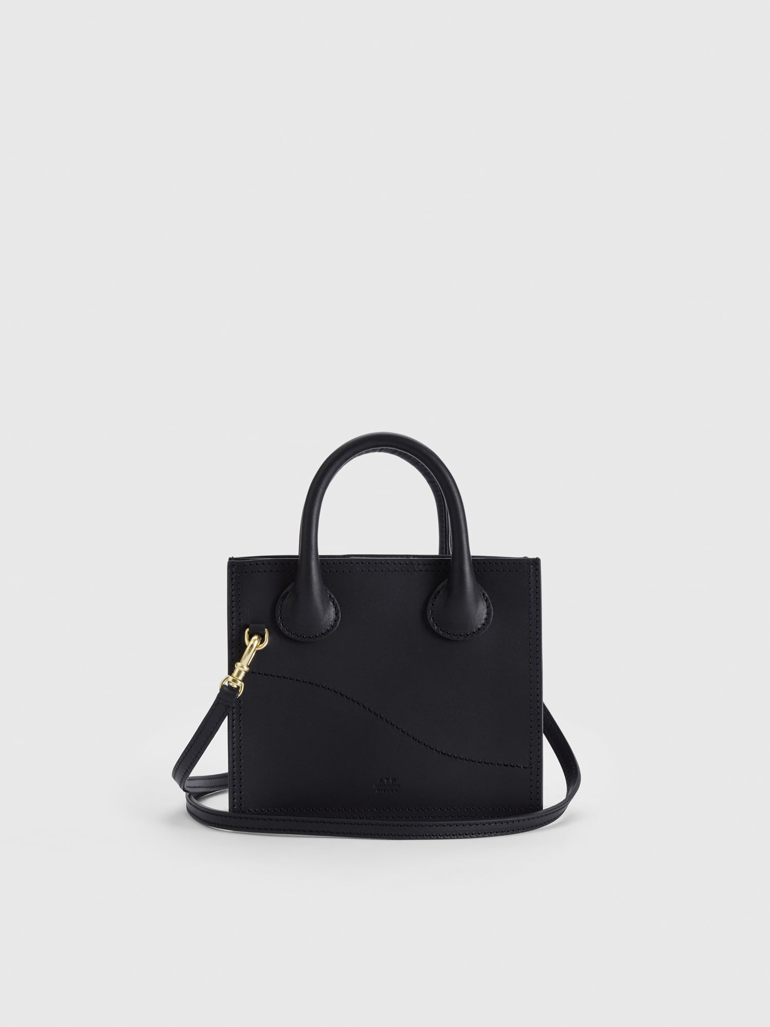 Buy ATP ATELIER Montalcino Leather Mini Handbag - Cypress