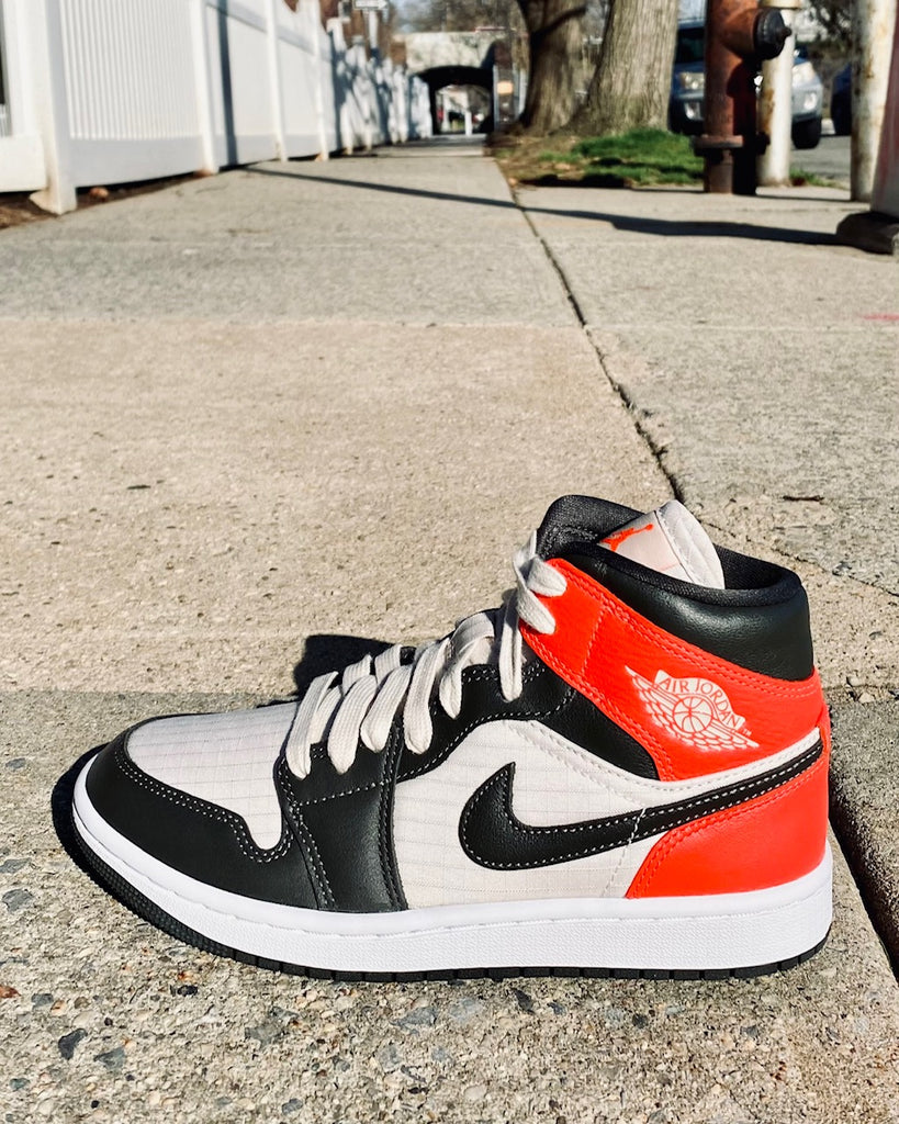 jordan 1 mid newsprint