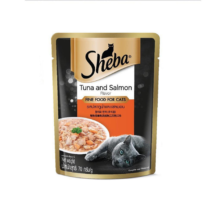 sheba tuna and salmon