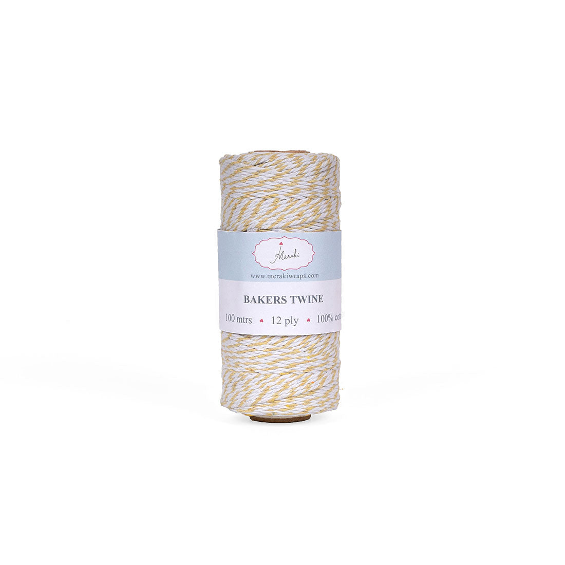 Orange and White Bakers Twine