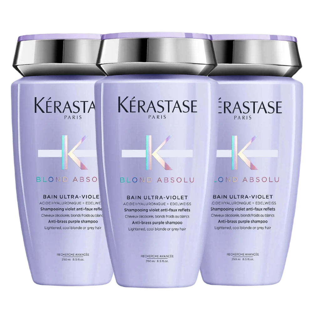 Kérastase Blond Absolu Bain Ultra-Violet shampoo 3-P 3X250ML 1260 kr / 3X 250 ML