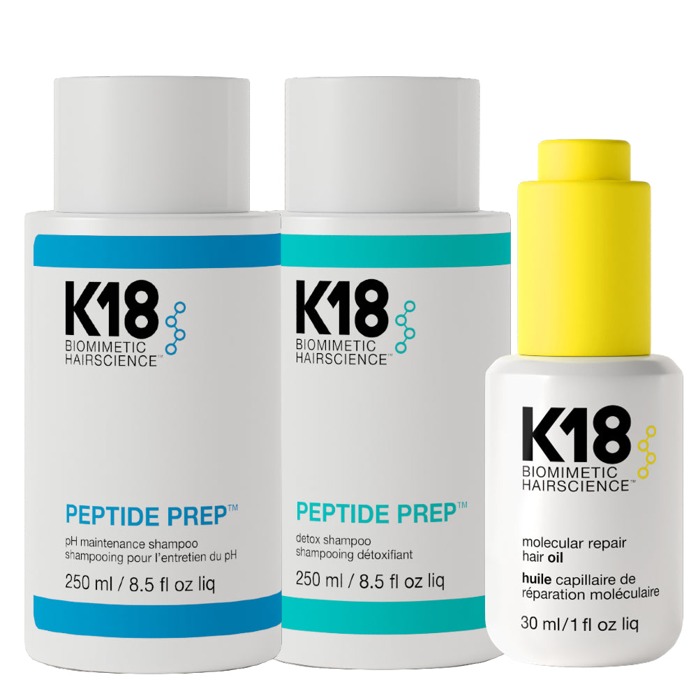 K18 Shampoo & Molecular Repair Hair Oil 30ml KIT 1773 kr
