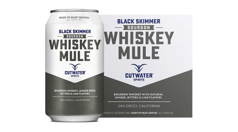 Cutwater Whiskey Mule Canned Cocktails (4 Pck)