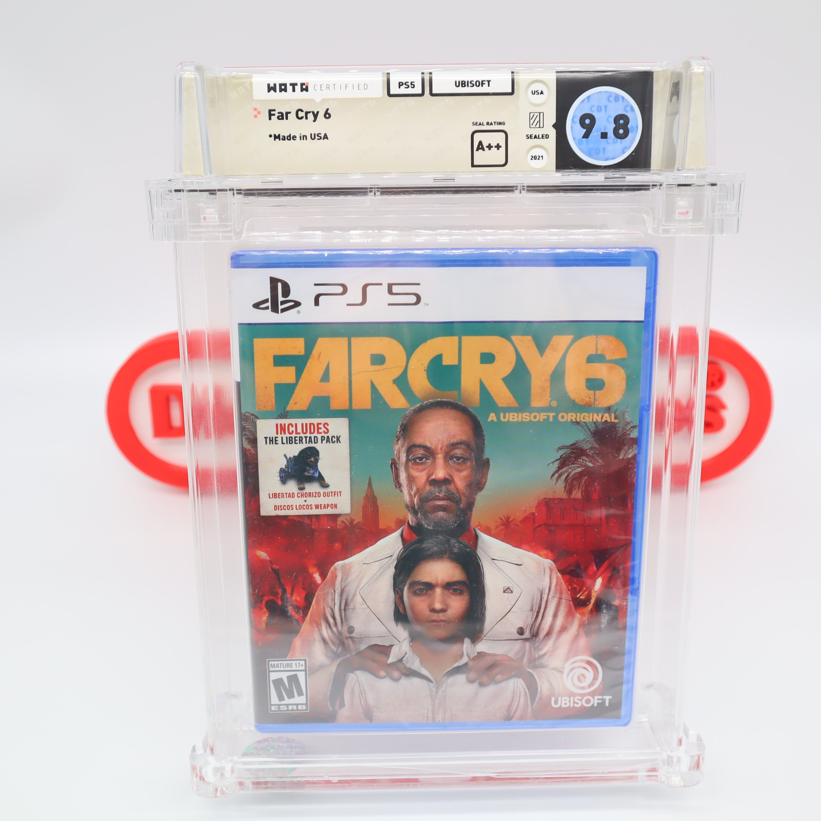 FAR CRY 6 / FARCRY VI - WATA GRADED 9.8 A++! NEW & Factory Sealed! (PS5 PlayStation 5)