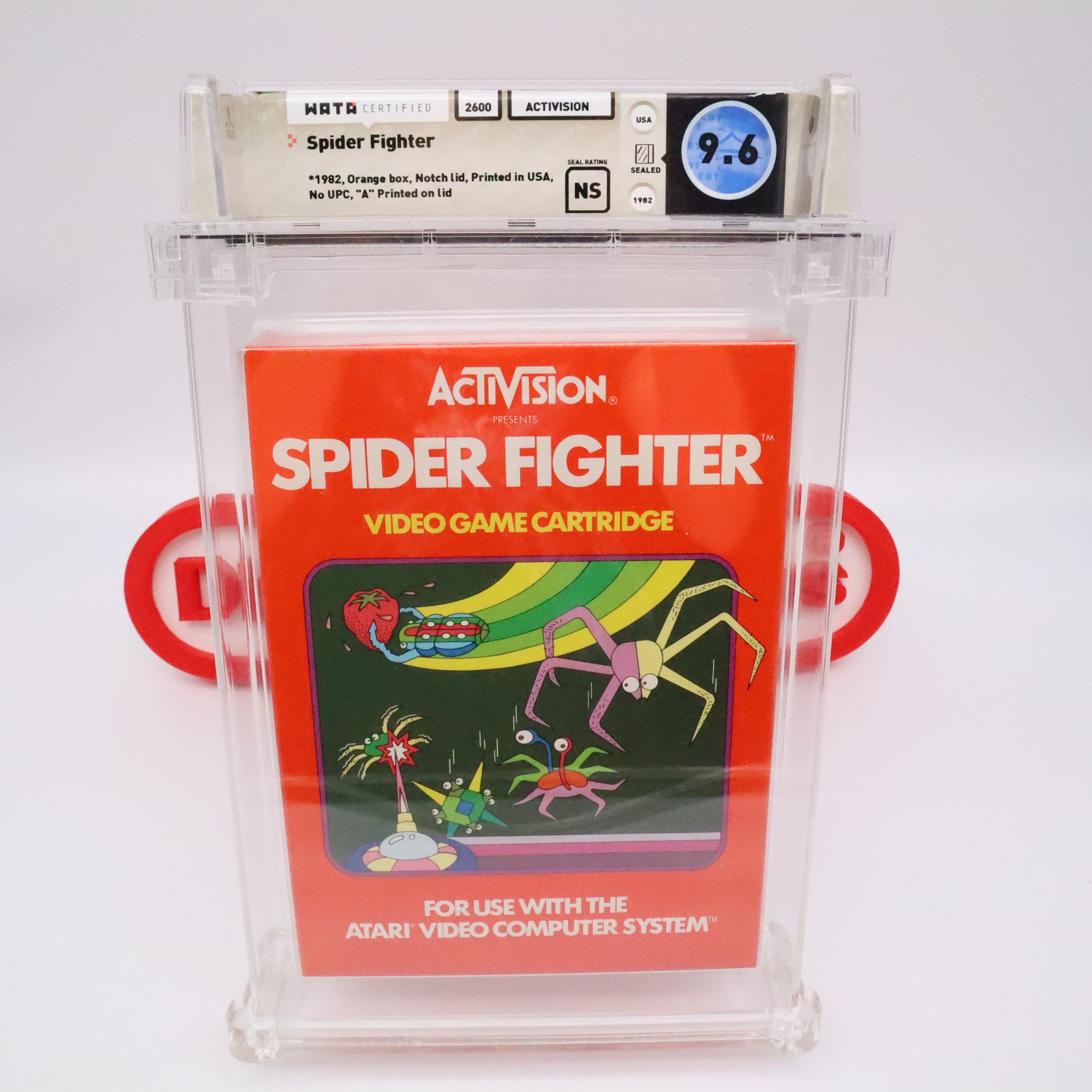 SPIDER FIGHTER - WATA GRADED 9.6 NS! NEW & Factory Sealed! (Atari 2600)