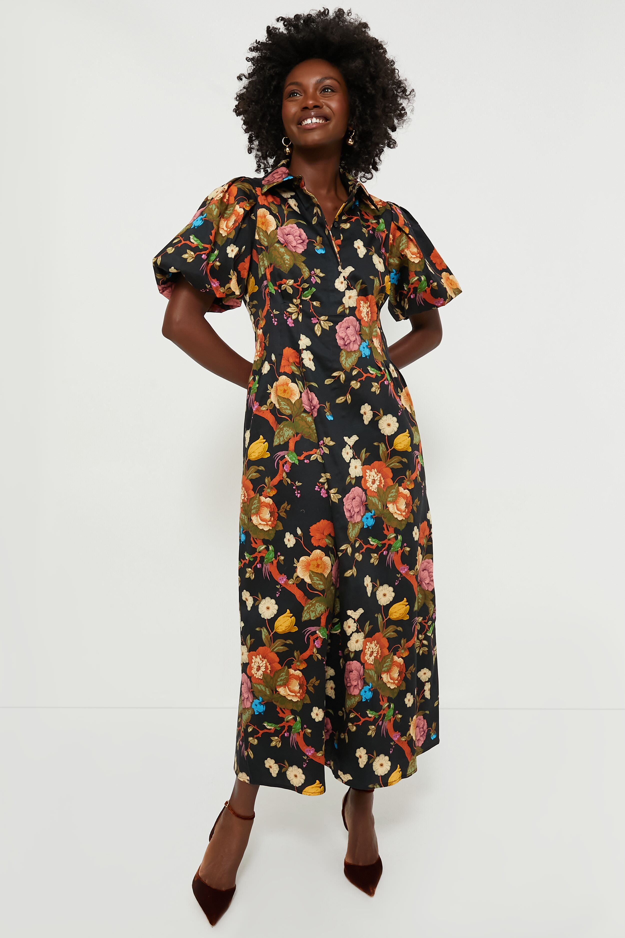 Baroque Floral Delaney Dress - Tuckernuck product image