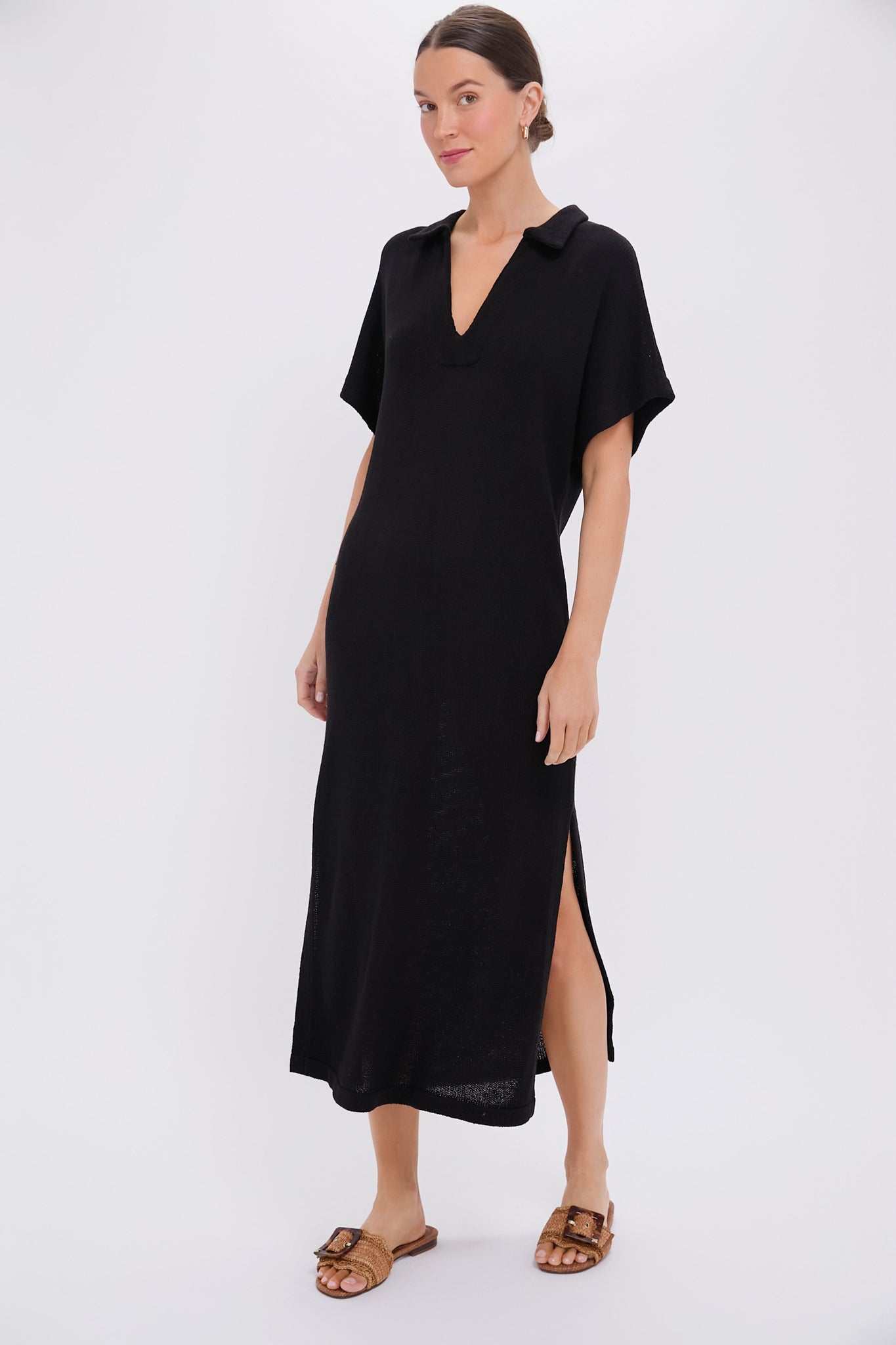 Striped Long Polo Dress – Coperni