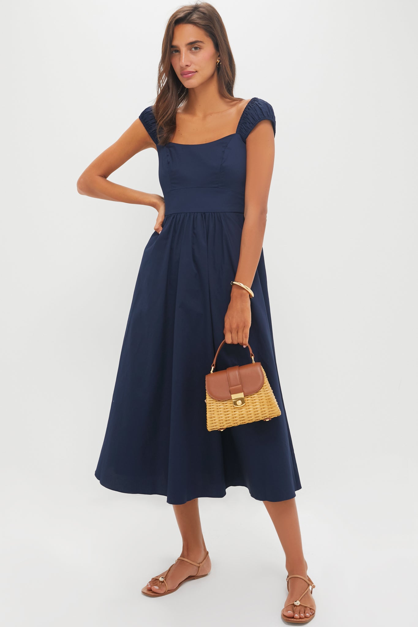 Black Dupioni Esme Dress | Tuckernuck