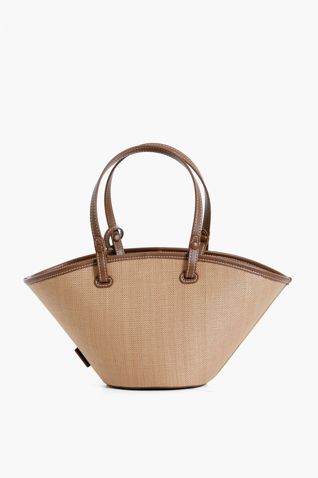 See by Chloé Laetizia Jute & Leather Tote