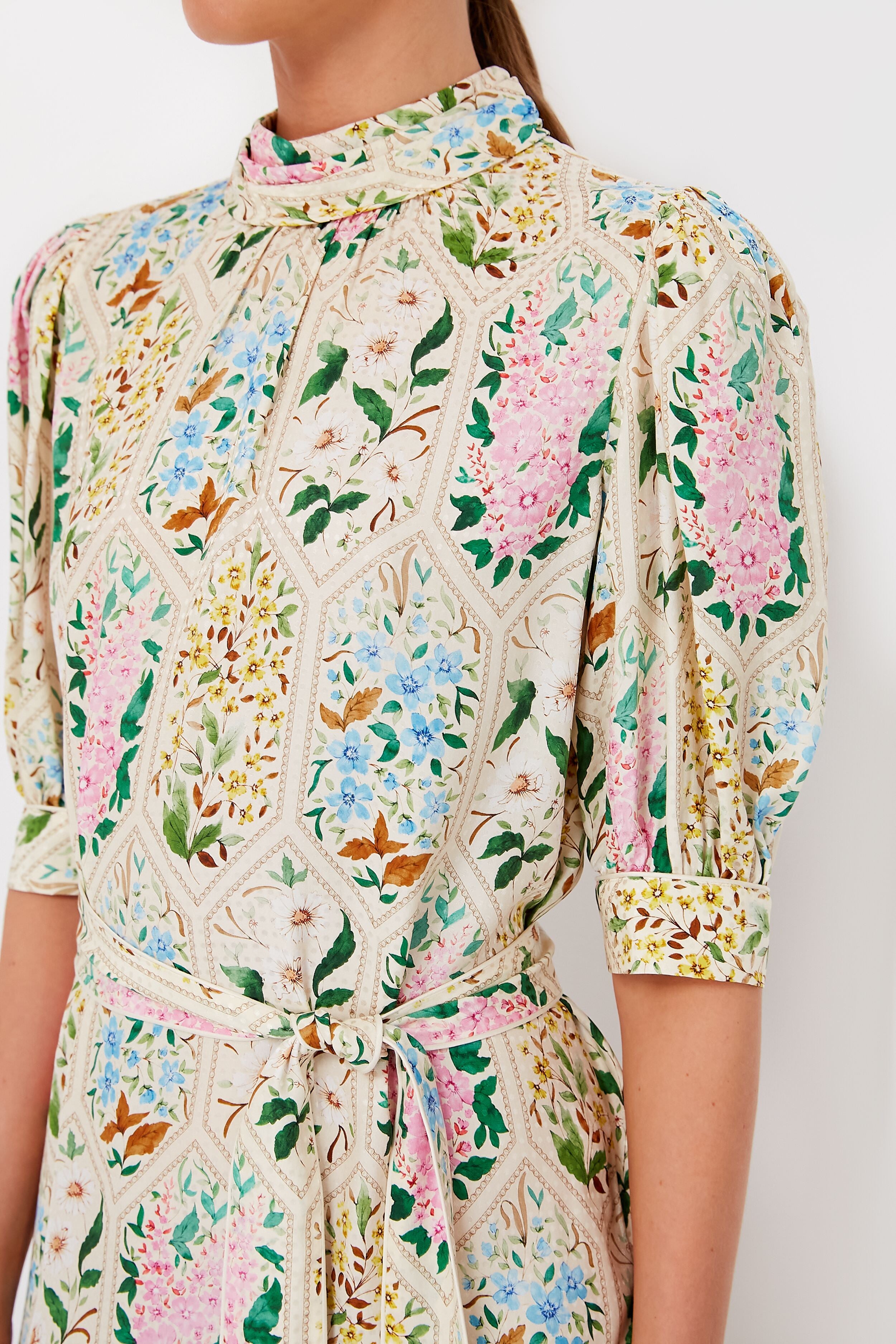 Floral Tile Langley Dress | Hunter Bell | Tuckernuck